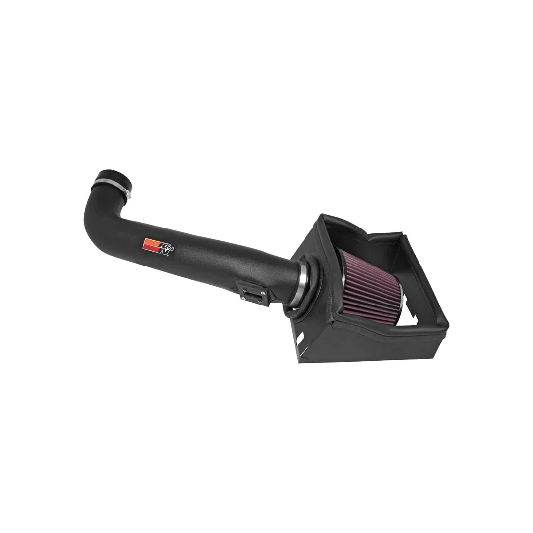 57-2575 – K&N FILTER Cold Air Intake, Black Polyethylene Tube Red Filter